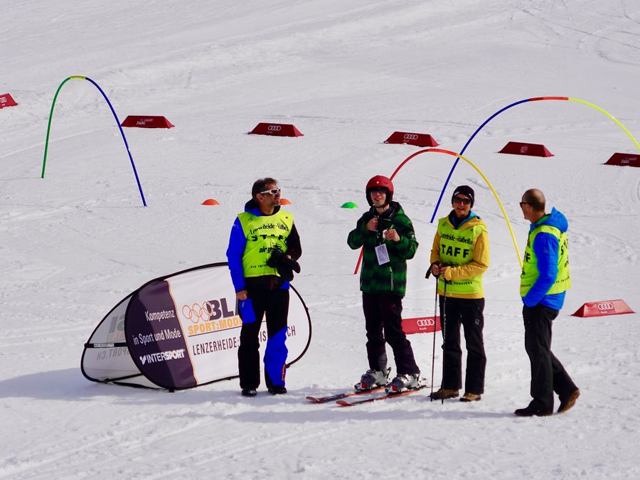 Betreuungsteam am Wintersportfestival
